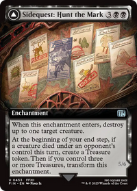 Sidequest: Hunt the Mark // Yiazmat, Ultimate Mark - (Extended Art) Foil (FIN-453) - FINAL FANTASY