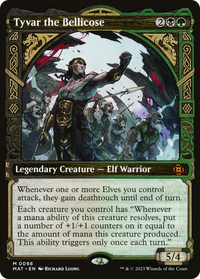 Tyvar the Bellicose (Showcase) [March of the Machine: The Aftermath]