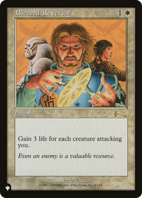 Blessed Reversal [The List]