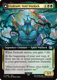 Exdeath, Void Warlock // Neo Exdeath, Dimension's End - : (Extended Art) (FIN-485) - FINAL FANTASY