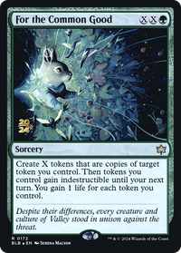 For the Common Good [Bloomburrow Prerelease Promos]