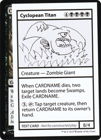 Cyclopean Titan [Mystery Booster Playtest Cards]