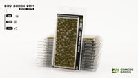 Tufts- Dry Green 2mm