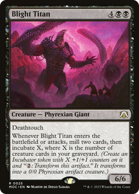 Blight Titan [March of the Machine Commander]