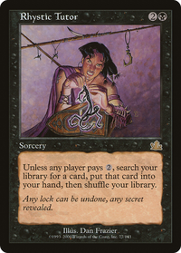 Rhystic Tutor [Prophecy]