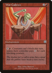 War Cadence [Mercadian Masques]