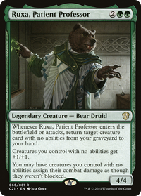 Ruxa, Patient Professor [Commander 2021]