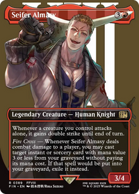 Seifer Almasy -  (Borderless) Foil (FIN-389) - FINAL FANTASY