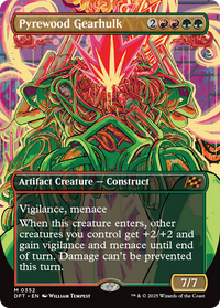 Pyrewood Gearhulk -  (Borderless) (DFT-352) - Aetherdrift