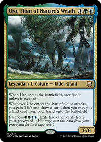 Uro, Titan of Nature's Wrath [Modern Horizons 3 Commander]