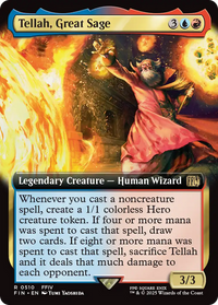 Tellah, Great Sage - : (Extended Art) Foil (FIN-510) - FINAL FANTASY