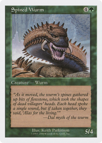 Spined Wurm [Media Promos]