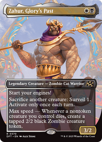 Zahur, Glory's Past -  (Borderless) (DFT-370) - Aetherdrift