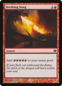 Seething Song [Duel Decks: Knights vs. Dragons]