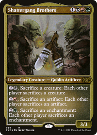 Shattergang Brothers (Foil Etched) -  Foil (2X2-538) - Double Masters 2022