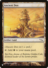 Ancient Den -  (LIST-278/306) - The List
