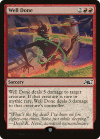 Well Done (Galaxy Foil) [Unfinity]