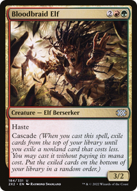 Bloodbraid Elf [Double Masters 2022]