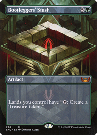 Bootleggers' Stash (Borderless Alternate Art) [Streets of New Capenna]