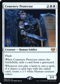 Cemetery Protector [Innistrad: Crimson Vow Prerelease Promos]