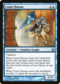 Court Hussar [Commander 2011]