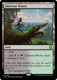 Llanowar Wastes -  Foil (M3C-354) - Modern Horizons 3 Commander