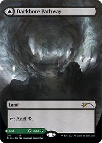 Darkbore Pathway // Slitherbore Pathway (Borderless) [Secret Lair: Ultimate Edition 2]