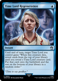 Time Lord Regeneration (Surge Foil) [Doctor Who]