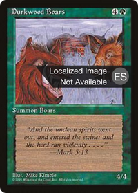 Durkwood Boars [Fourth Edition (Foreign Black Border)]