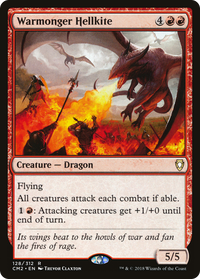 Warmonger Hellkite [Commander Anthology Volume II]