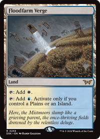Floodfarm Verge (Promo Pack) [Duskmourn: House of Horror Promos]