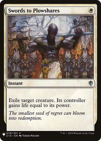 Swords to Plowshares [Mystery Booster]
