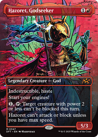 Hazoret, Godseeker -  (Borderless) (DFT-347) - Aetherdrift