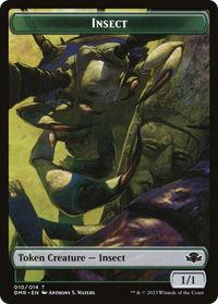 Insect Token -  (DMR-010) - Dominaria Remastered Tokens