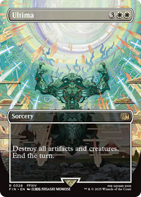 Ultima -  (Borderless) Foil (FIN-328) - FINAL FANTASY