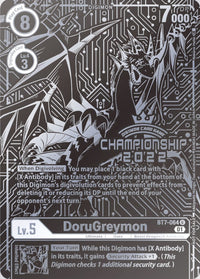 DoruGreymon [BT7-064] (2022 Championship Finals 2nd Place) [Next Adventure Promos]