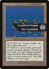 Blue Mana Battery [Fourth Edition (Foreign Black Border)]
