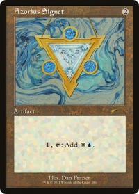 Azorius Signet (Retro) [Secret Lair Drop Series]