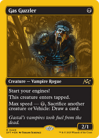 Gas Guzzler -  Foil (DFT-449) - Aetherdrift