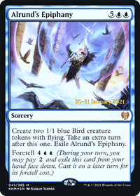 Alrund's Epiphany [Kaldheim Prerelease Promos]