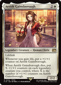 Aerith Gainsborough -  Foil (FIN-004) - FINAL FANTASY