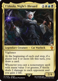 Y'shtola, Night's Blessed (Surge Foil) -  Foil (FIC-226) - Commander: FINAL FANTASY