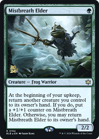 Mistbreath Elder [Bloomburrow Prerelease Promos]