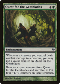 Quest for the Gemblades [Zendikar]
