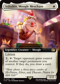Stiltzkin, Moogle Merchant - : (Extended Art) Foil (FIN-433) - FINAL FANTASY