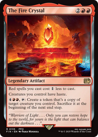 The Fire Crystal -  Foil (FIN-135) - FINAL FANTASY