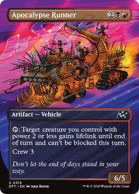 Apocalypse Runner (Borderless) -  (Borderless) (DFT-319) - Aetherdrift