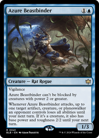 Azure Beastbinder (Promo Pack) [Bloomburrow Promos]