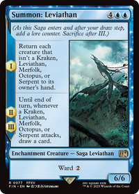 Summon: Leviathan - : (enchantment) (FIN-077) - FINAL FANTASY