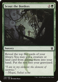 Scout the Borders [Khans of Tarkir]